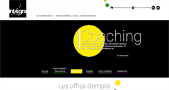 Desktop Screenshot of integra-rh.com